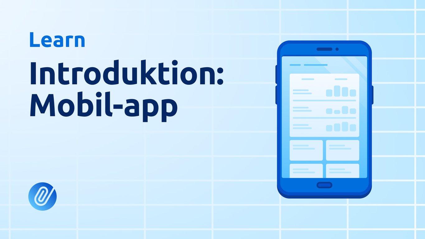 Introduktion til vores mobilapp